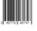 Barcode Image for UPC code 0607772261747