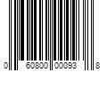 Barcode Image for UPC code 060800000938