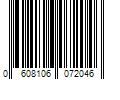 Barcode Image for UPC code 0608106072046