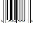 Barcode Image for UPC code 060814000078