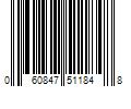 Barcode Image for UPC code 060847511848