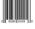 Barcode Image for UPC code 060850000056