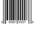 Barcode Image for UPC code 060861000076