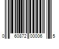 Barcode Image for UPC code 060872000065