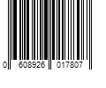 Barcode Image for UPC code 0608926017807