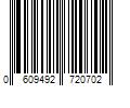 Barcode Image for UPC code 0609492720702