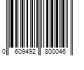 Barcode Image for UPC code 0609492800046