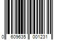 Barcode Image for UPC code 0609635001231