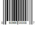 Barcode Image for UPC code 060966000087