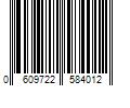 Barcode Image for UPC code 0609722584012