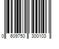 Barcode Image for UPC code 0609750300103