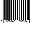 Barcode Image for UPC code 0609846060034