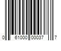 Barcode Image for UPC code 061000000377