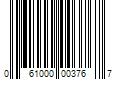 Barcode Image for UPC code 061000003767