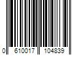 Barcode Image for UPC code 0610017104839