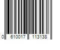 Barcode Image for UPC code 0610017113138