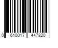 Barcode Image for UPC code 0610017447820