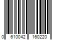 Barcode Image for UPC code 0610042160220