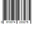 Barcode Image for UPC code 0610074233275