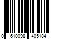 Barcode Image for UPC code 0610098405184