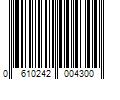 Barcode Image for UPC code 0610242004300