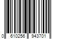 Barcode Image for UPC code 0610256943701