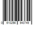 Barcode Image for UPC code 0610256943749