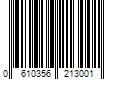 Barcode Image for UPC code 0610356213001