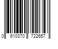 Barcode Image for UPC code 0610370722657