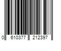 Barcode Image for UPC code 0610377212397