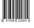 Barcode Image for UPC code 0610395222804