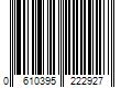 Barcode Image for UPC code 0610395222927