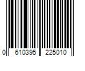 Barcode Image for UPC code 0610395225010