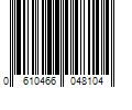 Barcode Image for UPC code 0610466048104