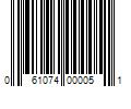 Barcode Image for UPC code 061074000051