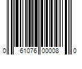 Barcode Image for UPC code 061076000080