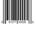 Barcode Image for UPC code 061077000058