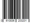 Barcode Image for UPC code 0610836203201