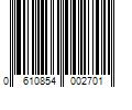 Barcode Image for UPC code 0610854002701