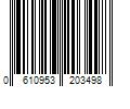 Barcode Image for UPC code 0610953203498