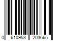 Barcode Image for UPC code 0610953203665