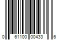 Barcode Image for UPC code 061100004336