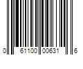 Barcode Image for UPC code 061100006316