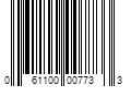 Barcode Image for UPC code 061100007733