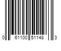 Barcode Image for UPC code 061100511483