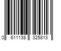 Barcode Image for UPC code 0611138325813