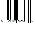 Barcode Image for UPC code 061117000079