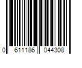 Barcode Image for UPC code 0611186044308