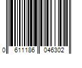 Barcode Image for UPC code 0611186046302