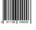 Barcode Image for UPC code 0611186049006